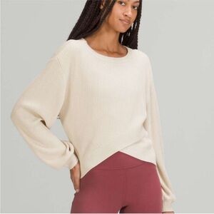 Lululemon Reversible Crossover Sweater